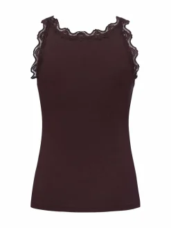 Marie Lund Shirts & Tops<Damen Top bordeaux uni