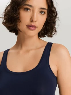 Hanro Shirts & Tops<Damen Top - Touch Feeling marine uni