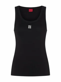 HUGO Shirts & Tops<Damen Top - Datamia schwarz uni