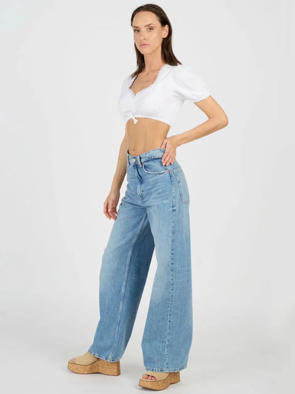 Damen JCC Blusen>Damen Trachtenbluse