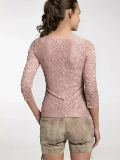 Spieth & Wenksy Blusen<Damen Trachtenblusen - Alheim rosa uni