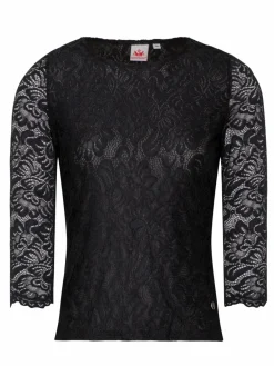 Spieth & Wenksy Blusen<Damen Trachtenblusen - Alheim schwarz uni