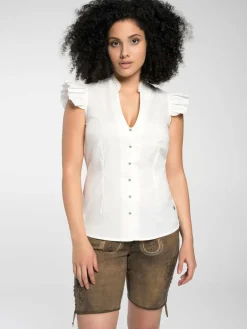 Damen Spieth & Wenksy Blusen>Damen Trachtenblusen - Frisbee