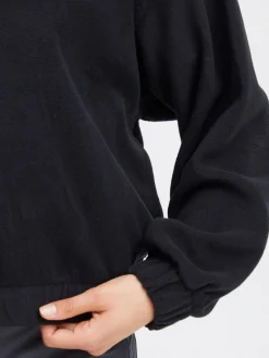 North Bend Sweatshirts & Sweatjacken<Damen Troyer schwarz uni