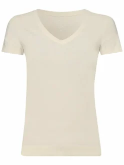 Marie Lund Shirts & Tops<Damen T-Shirt ecru uni