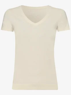 Marie Lund Shirts & Tops<Damen T-Shirt ecru uni