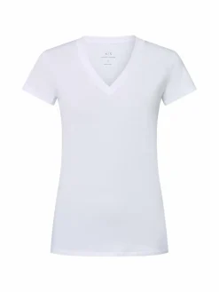 Armani Exchange Shirts & Tops<Damen T-Shirt weiß uni