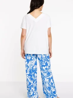 YOEK Shirts & Tops<Damen T-Shirt weiß uni