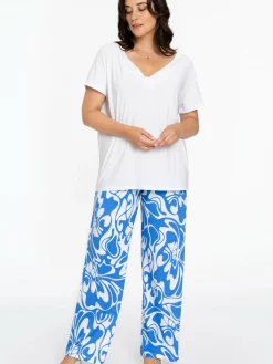 YOEK Shirts & Tops<Damen T-Shirt weiß uni