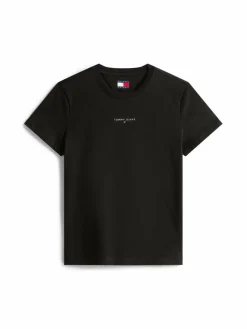 Tommy Jeans Shirts & Tops<Damen T-Shirt schwarz uni