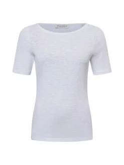 Marc O'Polo Shirts & Tops<Damen T-Shirt weiß uni