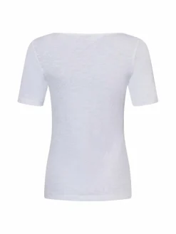 Marc O'Polo Shirts & Tops<Damen T-Shirt weiß uni