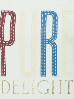 s.Oliver Shirts & Tops<Damen T-Shirt ecru mehrfarbig bedruckt