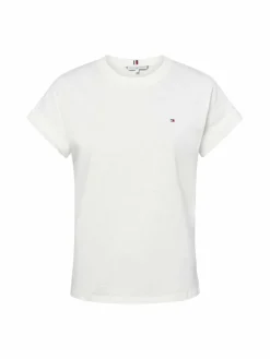 Tommy Hilfiger Shirts & Tops<Damen T-Shirt ecru uni