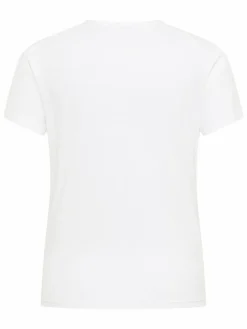 Mustang Shirts & Tops<Damen T-Shirt weiß uni