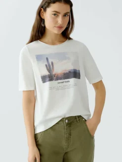 Damen Oui Shirts & Tops>Damen T-Shirt