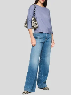 Marc Cain Shirts & Tops<Damen T-Shirt lila uni