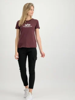 Alpha Industries Shirts & Tops<Damen T-Shirt braun bedruckt