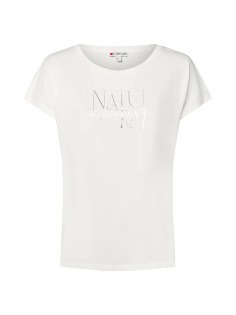 Street One Shirts & Tops<Damen T-Shirt ecru bedruckt