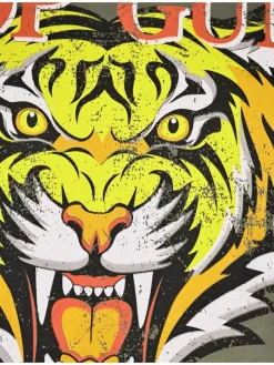 Topgun Shirts & Tops<Damen T-Shirt oliv bedruckt