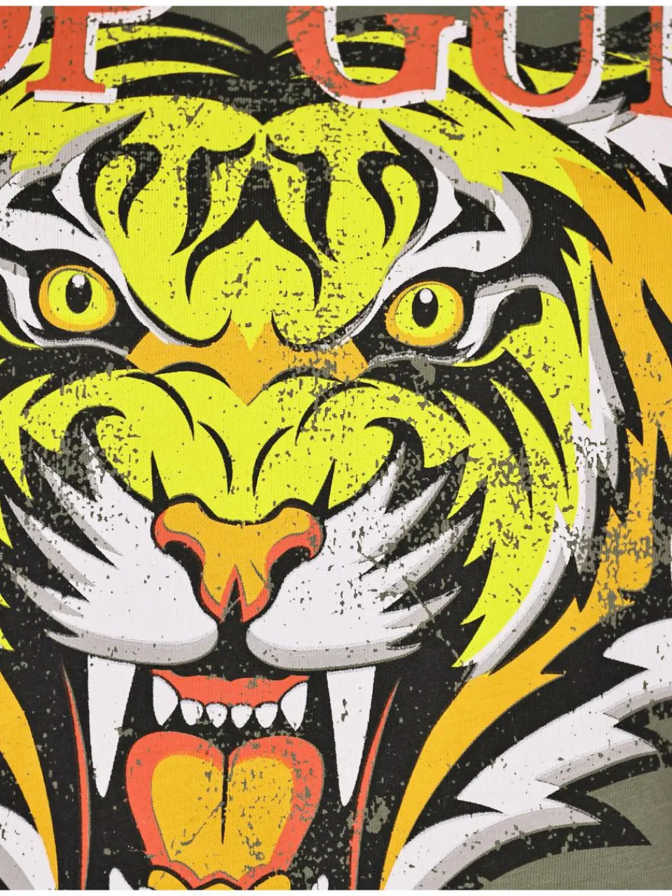 Topgun Shirts & Tops<Damen T-Shirt oliv bedruckt