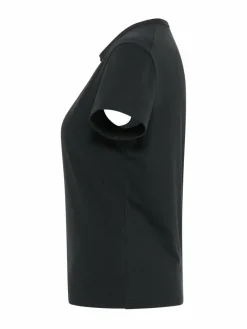 Mustang Shirts & Tops<Damen T-Shirt schwarz uni