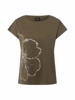 s.Oliver BLACK LABEL Shirts & Tops<Damen T-Shirt oliv uni