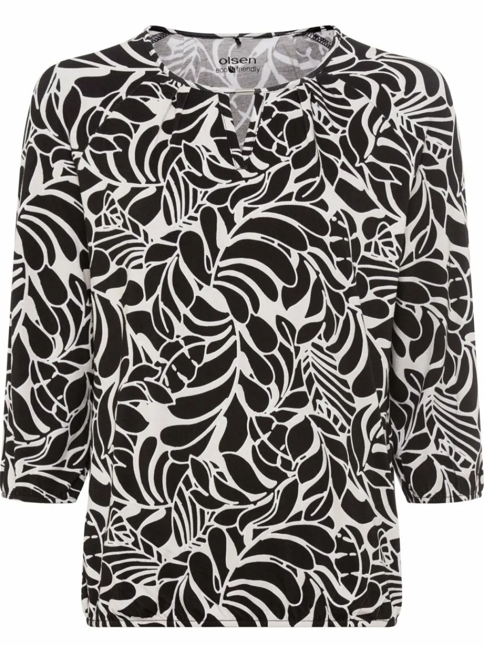 Olsen Shirts & Tops<Damen T-Shirt schwarz bedruckt