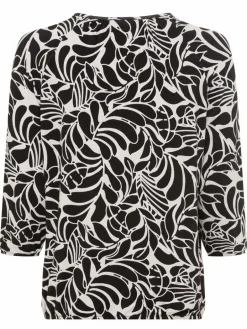 Olsen Shirts & Tops<Damen T-Shirt schwarz bedruckt