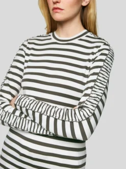Marc Cain Shirts & Tops<Damen T-Shirt braun gemustert