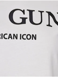 Topgun Shirts & Tops<Damen T-Shirt weiß bedruckt