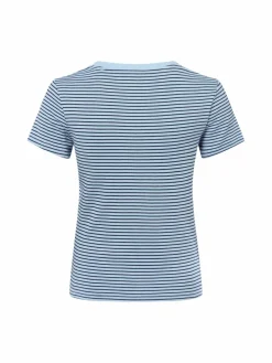 Levi's Shirts & Tops<Damen T-Shirt blau gestreift