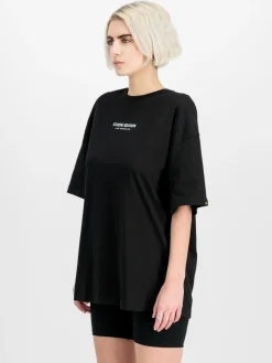 Alpha Industries Shirts & Tops<Damen T-Shirt schwarz bedruckt