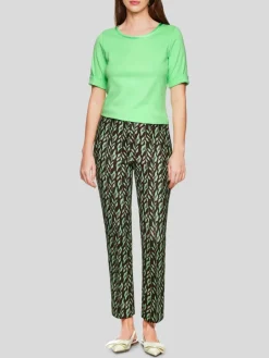 Marc Cain Shirts & Tops<Damen T-Shirt grün uni