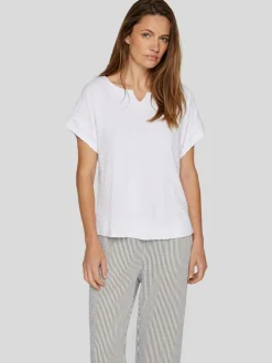 RABE Shirts & Tops<Damen T-Shirt weiß uni