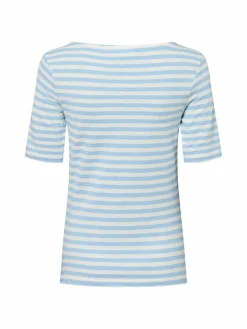 s.Oliver Shirts & Tops<Damen T-Shirt hellblau gestreift