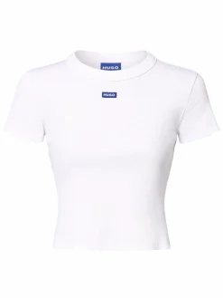 HUGO BLUE Shirts & Tops<Damen T-Shirt - Baby Tee_B weiß uni