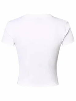 HUGO BLUE Shirts & Tops<Damen T-Shirt - Baby Tee_B weiß uni