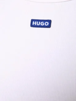 HUGO BLUE Shirts & Tops<Damen T-Shirt - Baby Tee_B weiß uni