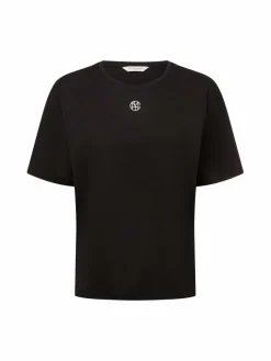 Msch Copenhagen Shirts & Tops<Damen T-Shirt - MSCHMelea schwarz uni