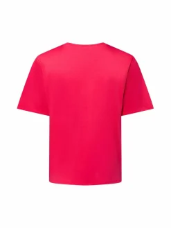 Msch Copenhagen Shirts & Tops<Damen T-Shirt - MSCHMelea himbeer uni