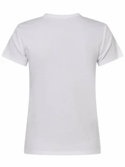 Opus Shirts & Tops<Damen T-Shirt - Samun weiß uni