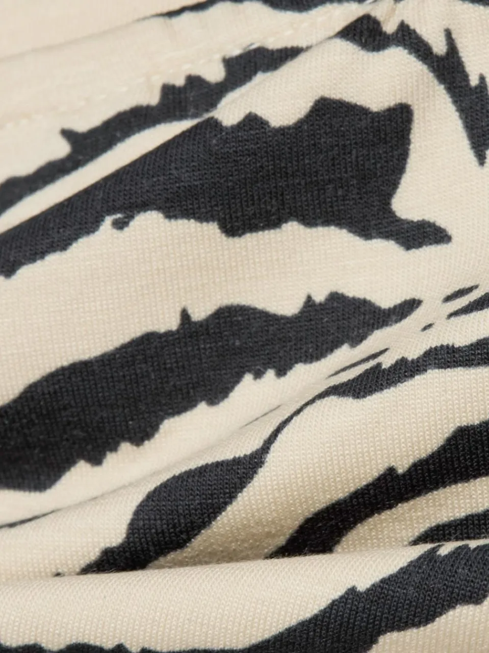 soyaconcept® Sweatshirts & Sweatjacken|Shirts & Tops<Damen T-Shirt - SC-Salome schwarz sand gemustert