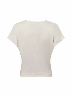 Opus Shirts & Tops<Damen T-Shirt - Solme beige uni