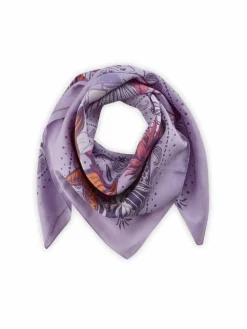 Codello Schals & Tücher<Damen Tuch lila bedruckt