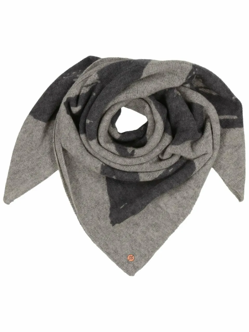 Fraas Schals & Tücher<Damen Tuch grau gemustert
