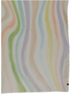 Fraas Schals & Tücher<Damen Tuch lila gemustert