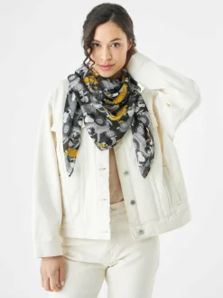 Codello Schals & Tücher<Damen Tuch schwarz bedruckt