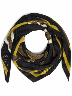 Opus Schals & Tücher<Damen Tuch marine khaki gemustert