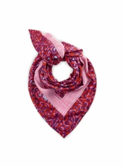 Codello Schals & Tücher<Damen Tuch rot bedruckt